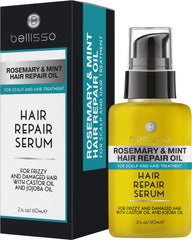 BELLISSO front bottle view showing sleek packaging and easy dispensing benefit