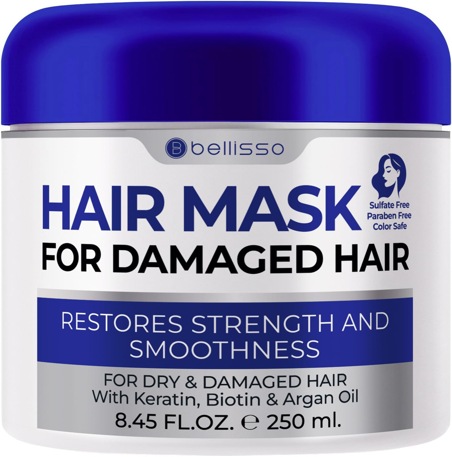 BELLISSO front packaging showing jar and label for easy identification and trust