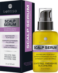 BELLISSO front bottle view showing sleek packaging and product name for quick identification and benefit