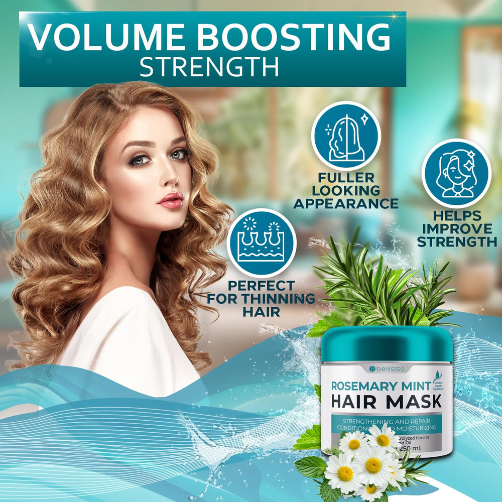 BELLISSO creamy mask texture close-up illustrating rich moisturizing feel