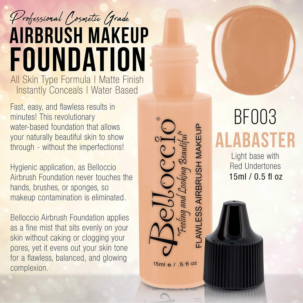 Belloccio foundation texture close-up drop showing smooth blendability