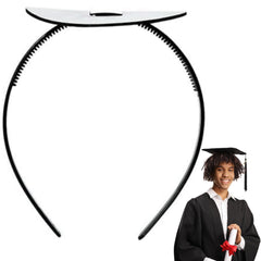 BELSITA front view of graduation cap insert showing clean fit and stability