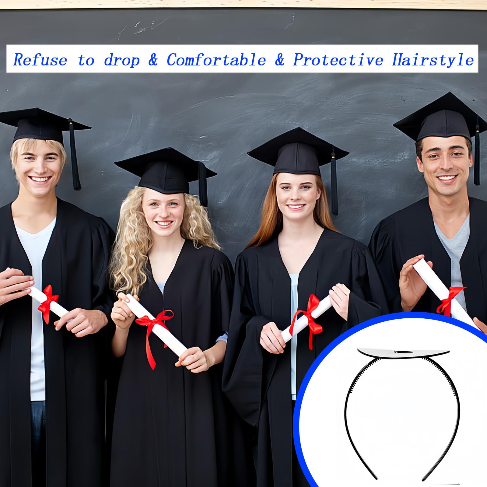 BELSITA insert installed inside mortarboard providing non-slip support