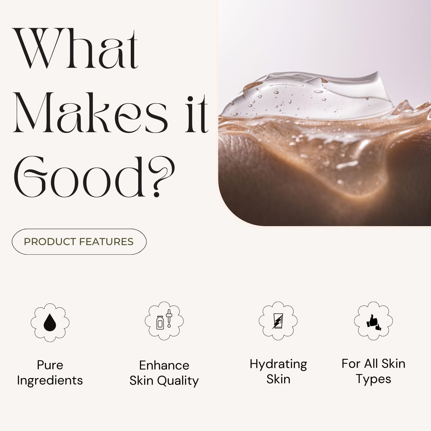 benatu gel applied to sun-exposed skin in a beach setting for cooling after-sun relief
