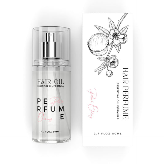 benatu front bottle showing Peach Oolong fragrance and sleek packaging for quick recognition