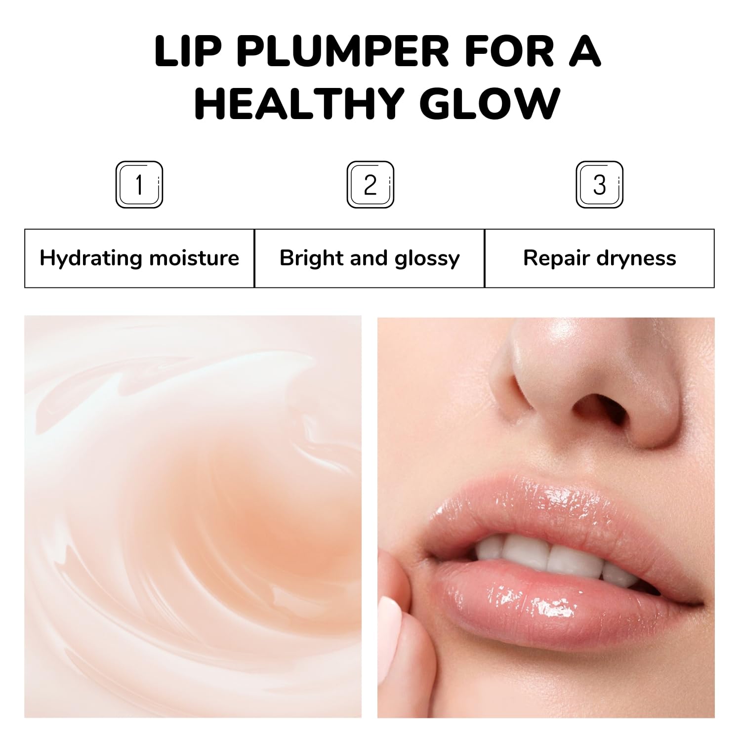 benatu overnight lip mask jar top view showing creamy moisturizing texture