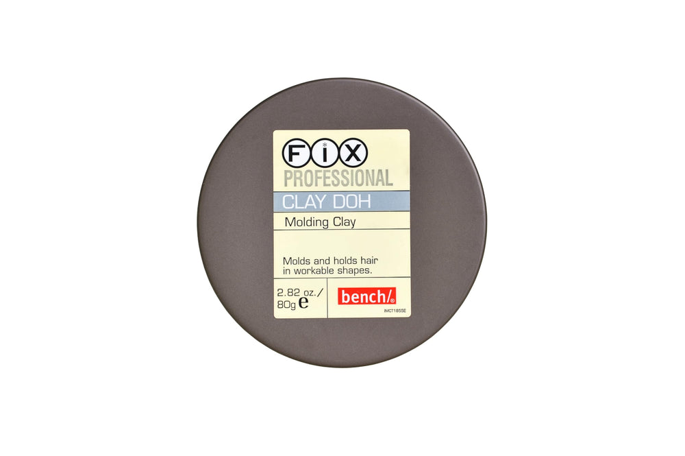 Bench FIX pot front view showing label and compact sizing for travel