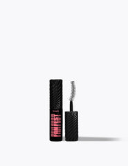 Benefit Fan Fest applied on eye demonstrating fanned side-to-side lashes and widened look benefit