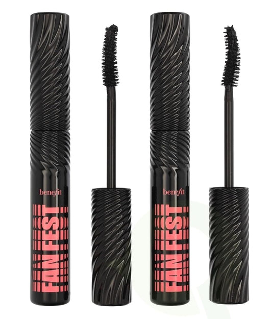 Benefit full and mini set front packaging showing duo and benefit of travel convenience