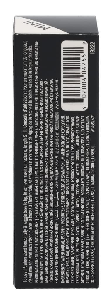 Benefit They're Real! in hand to show travel-size scale for on-the-go convenience