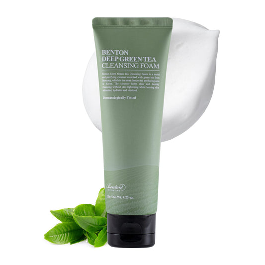 BENTON front bottle view showing clean design and size benefit