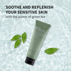 BENTON foaming pump in action creating airy foam for gentle cleansing