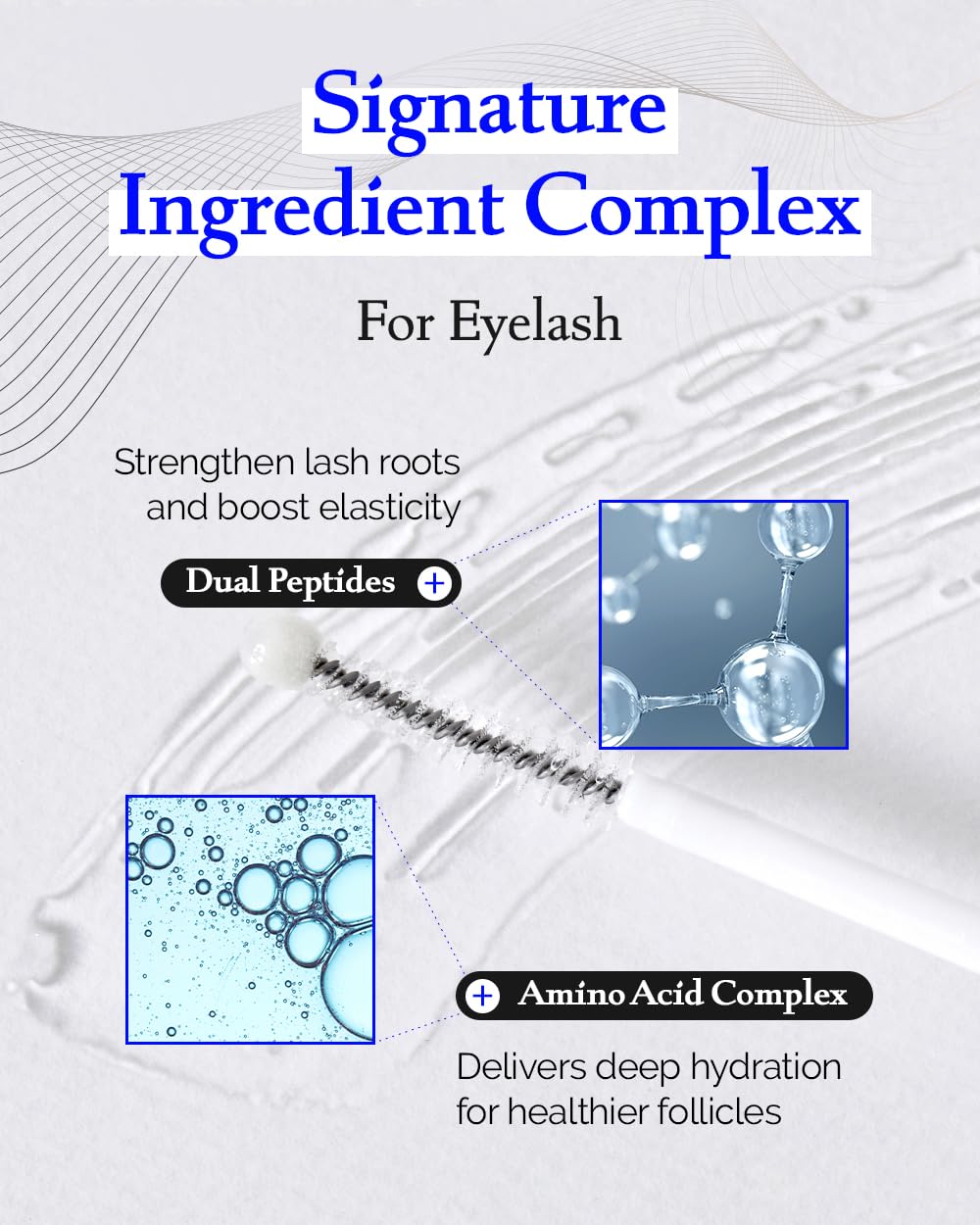 BENTON serum texture drop illustrating lightweight hydration and smooth spreadability