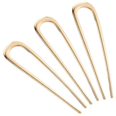 BEoffer gold pins front view showing neat set and elegant finish for polished styling