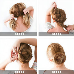 BEoffer hair pin securing a bun updo for reliable hold during activities