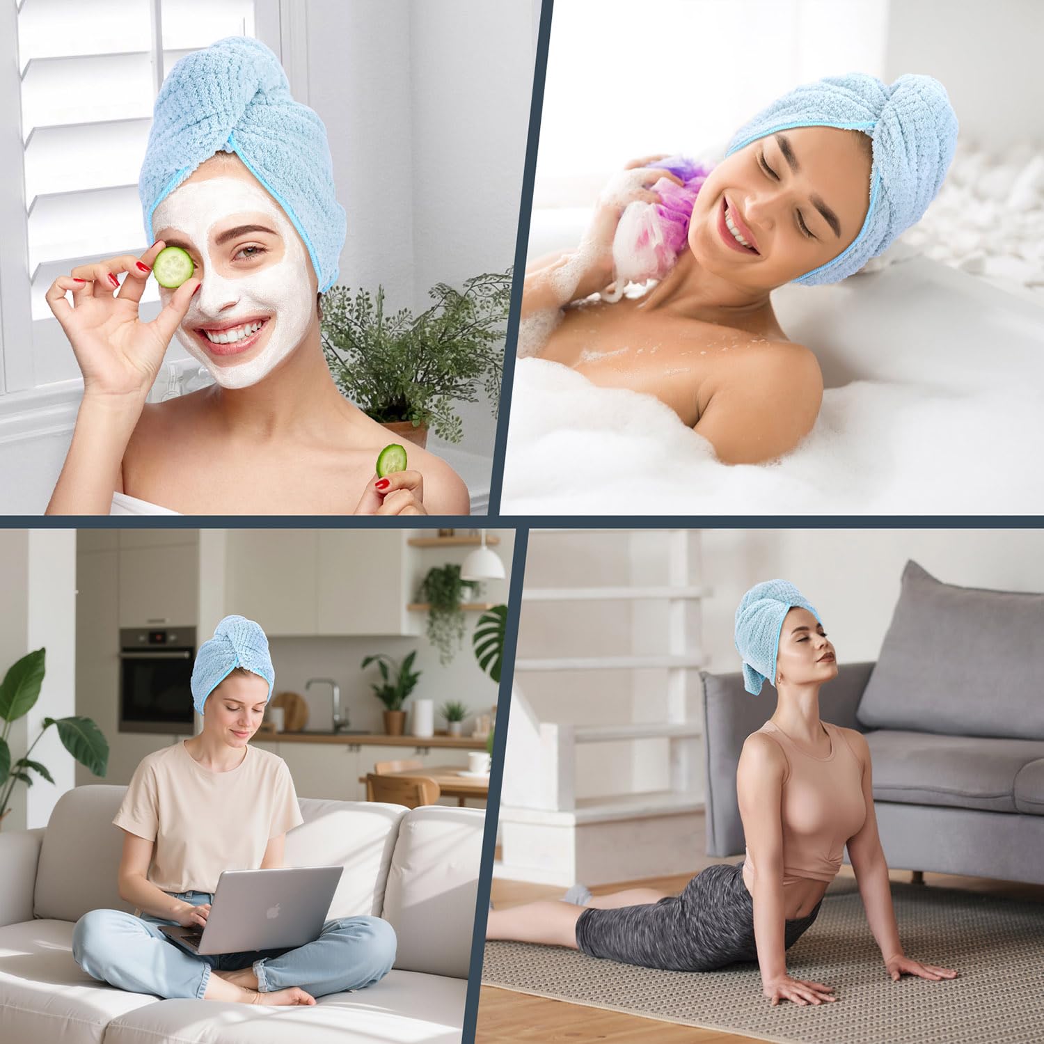 BEoffer pair of towels folded on shelf illustrating convenience and rotation