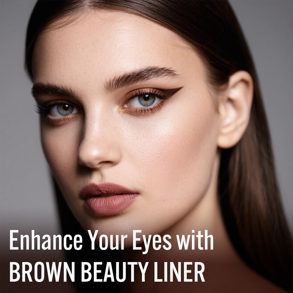 BEPHOLAN brown eyeliner inside a makeup bag showing convenience for daily use