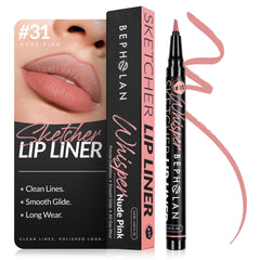 BEPHOLAN front packaging showing shade 03 NUDEPINK and key benefits