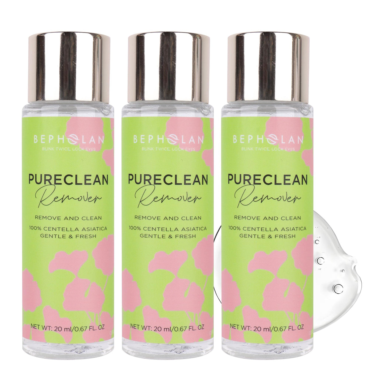 BEPHOLAN front packaging showing 60ml bottle and brand for clear product ID