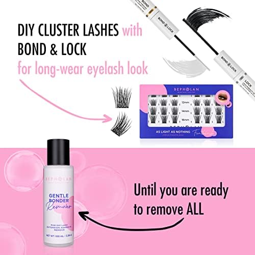 BEPHOLAN scale comparison with 30ml bottle, visual of generous 100ml capacity benefit