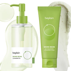 beplain front packaging duo showing both bottle labels and set benefits