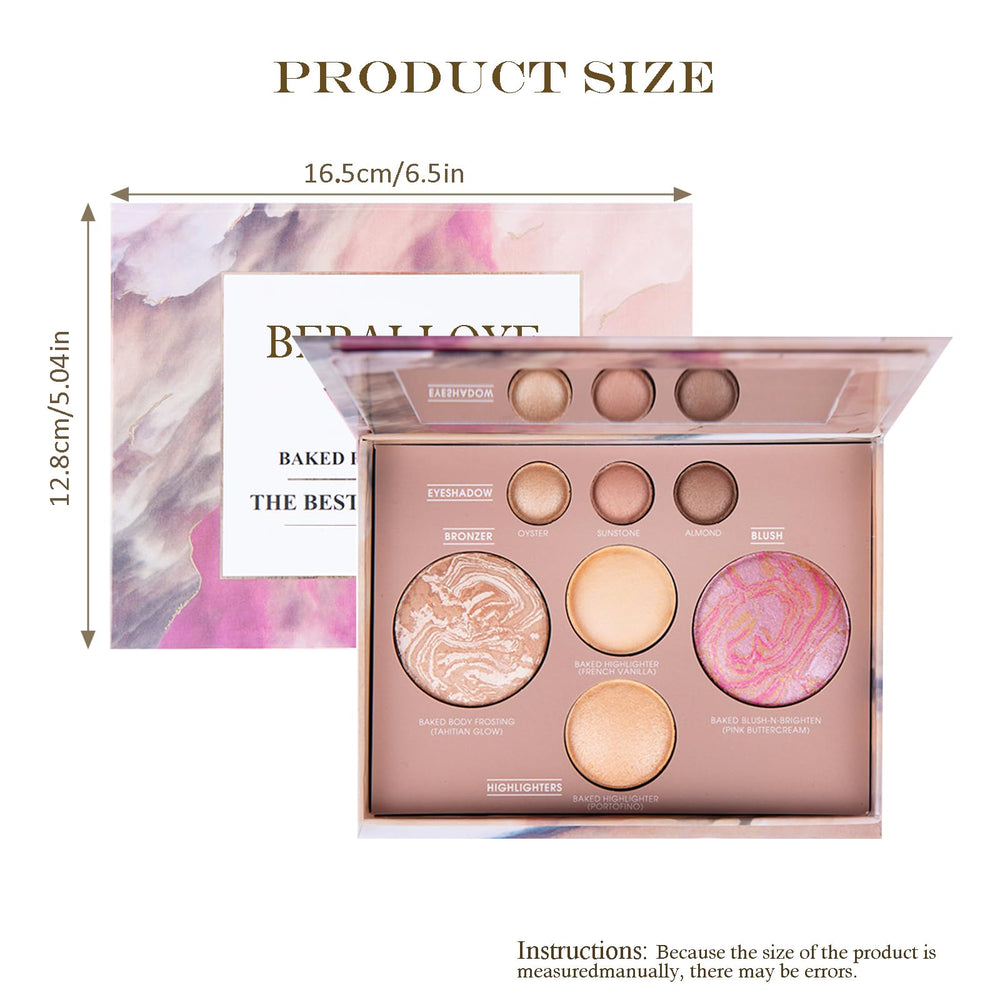 BERALLOYE back label and ingredients panel showing formula details and product info