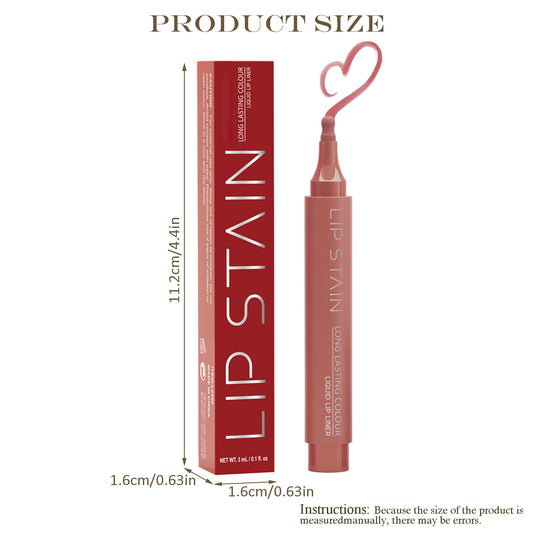 BERALLOYE close-up of felt marker tip for precise liner and stain application benefit