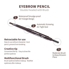 Berinist dual-ended pencil held in hand showing compact convenience