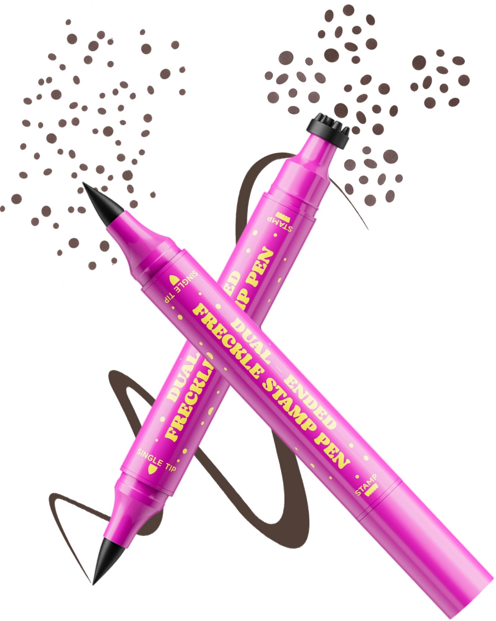 Berinist front packaging showing dual-ended freckle pen and benefits