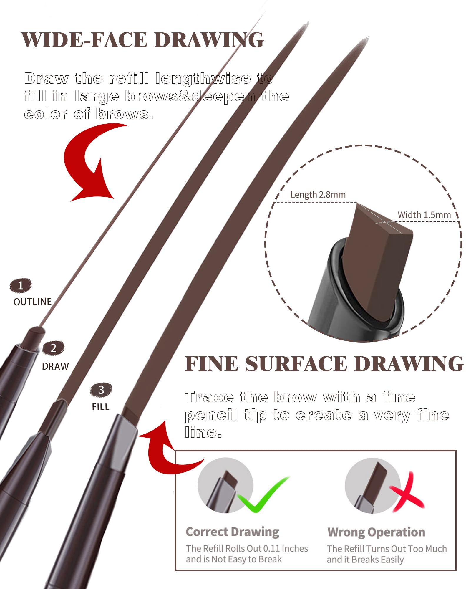 Berinist razor and pencil kit arranged to highlight shaping tool and dual-ended design benefits
