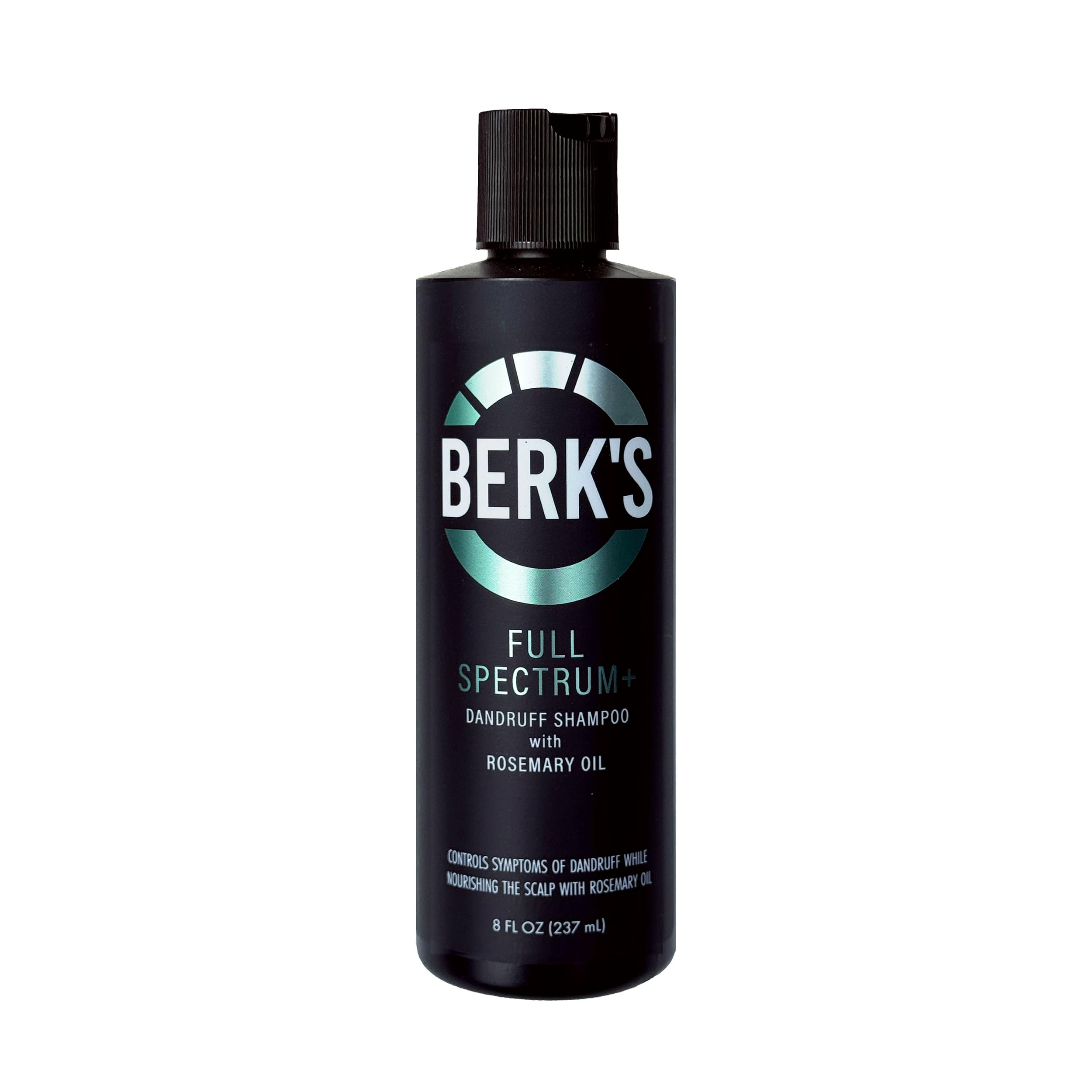 Berk's bottle front view showing packaging and clear medicated purpose