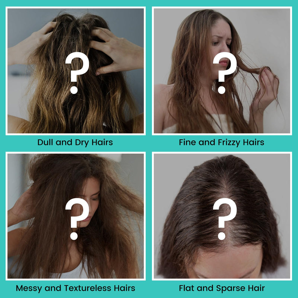 Person using Berlaney spray to create tousled beach waves benefiting style control