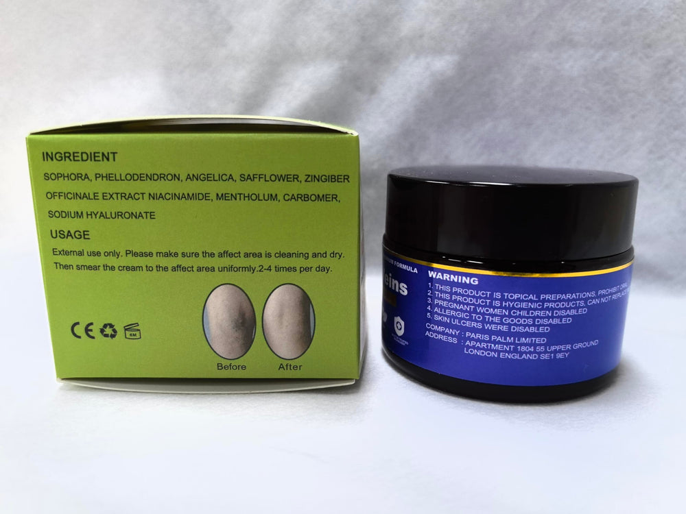 BERVEAL label close-up displaying paraben-free and cruelty-free formulation benefit