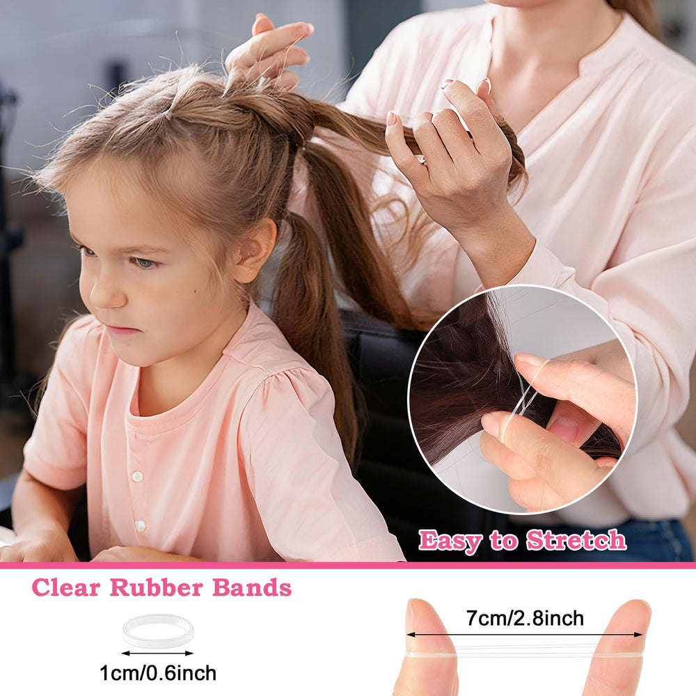BESARME styling tools spread out showing topsy-tail, comb, brushes and clips for quicker styles