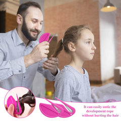 BESARME combs and brushes flatlay for precise parting and styling