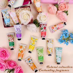 BESNEL applying hand cream highlighting fast moisturizing relief