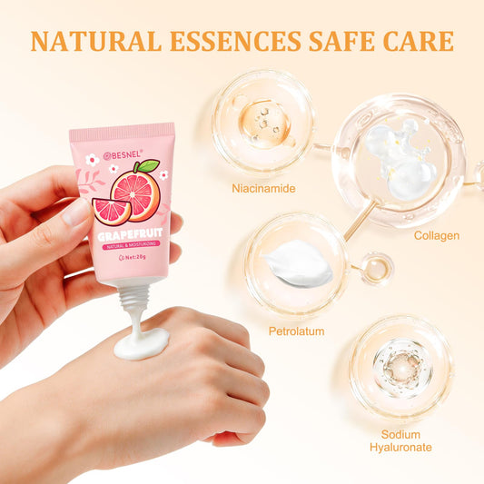 BESNEL tube close-up showing creamy texture and quick absorption benefit