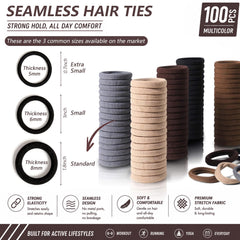 Bessrung close-up seamless band detail reduces hair snagging