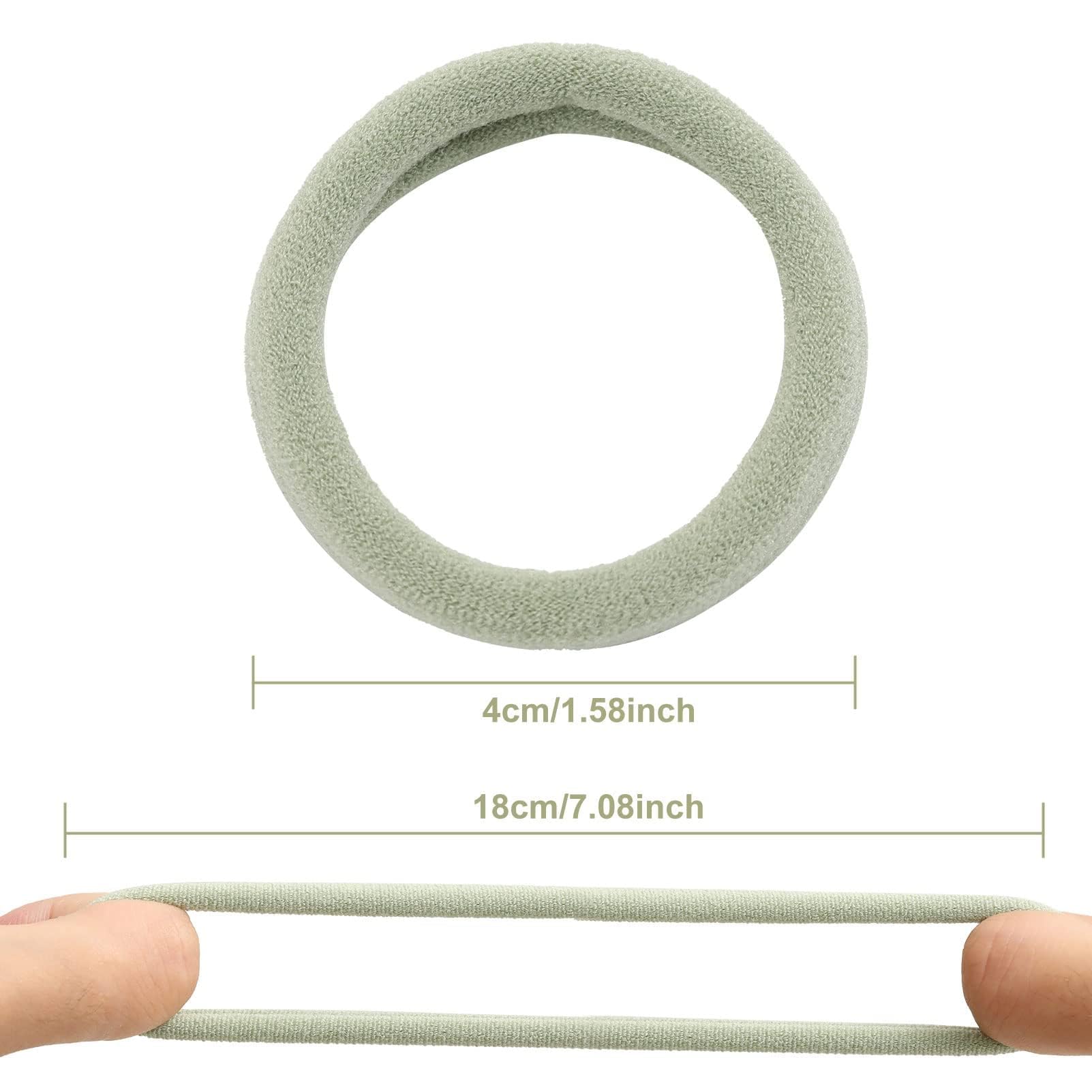 Bessrung closeup texture of seamless nylon band showing smooth finish
