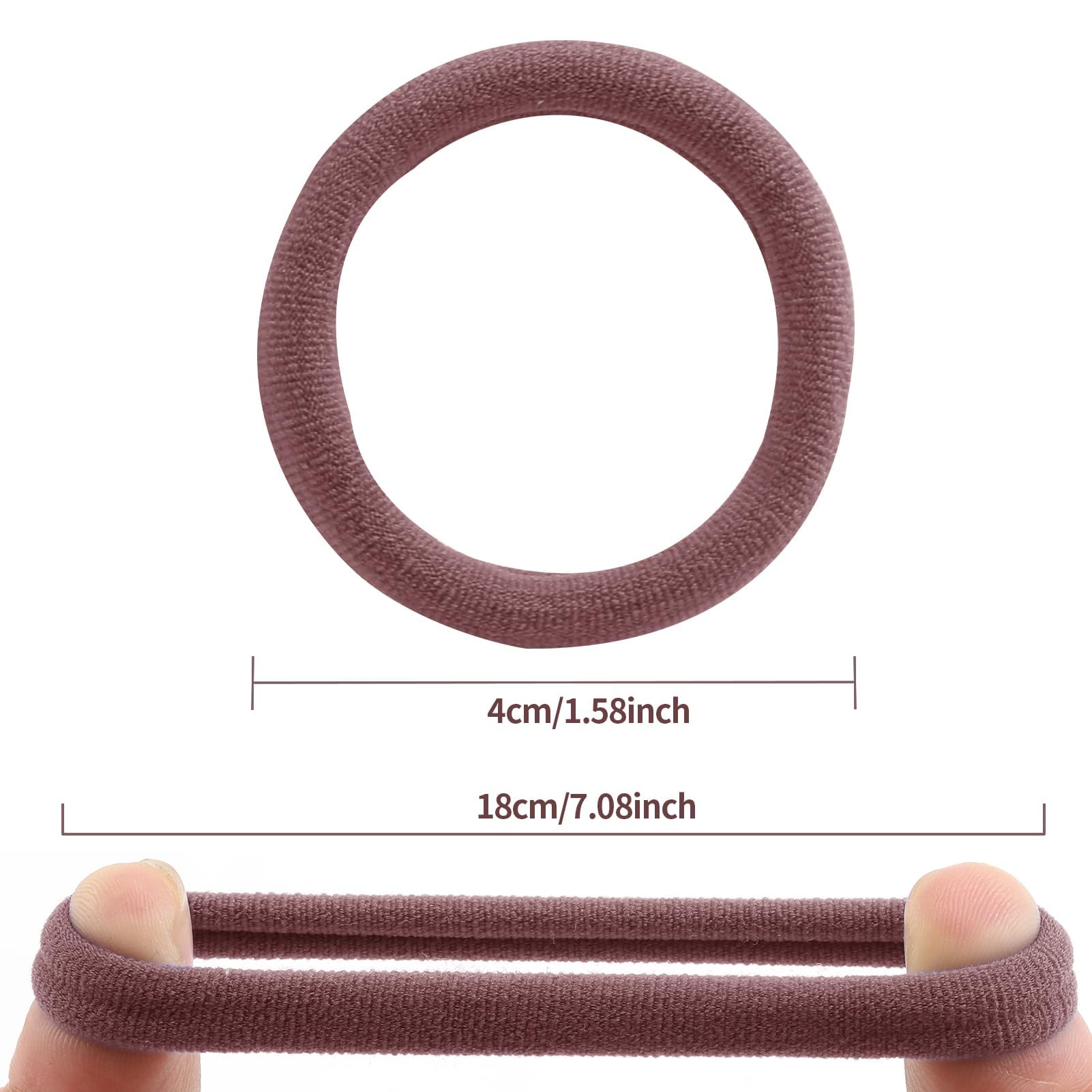 Bessrung used in a ponytail at gym, secure hold during exercise