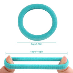 Bessrung elastic stretched to demonstrate size and strong hold for all hair types