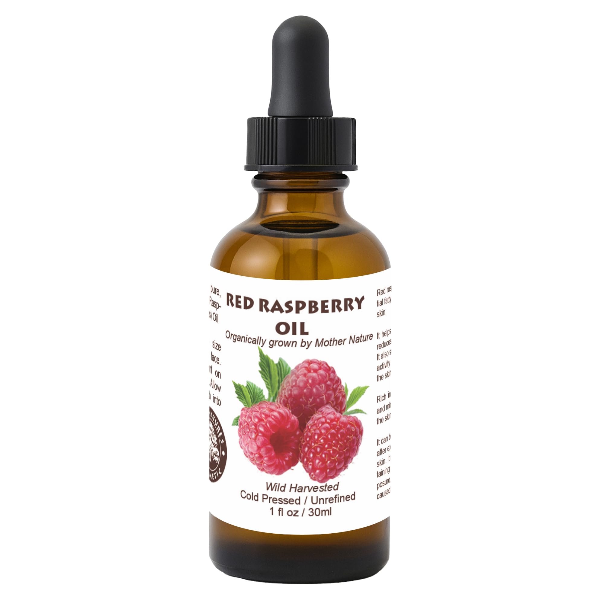 Best Nature's Cosmetics front bottle highlights purity and cold-pressed benefit