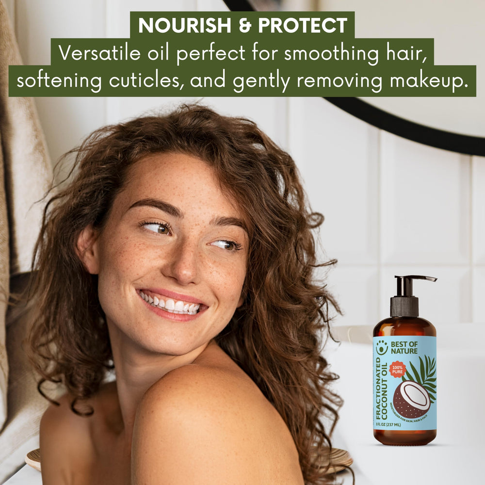 Best of Nature removing makeup on cotton pad showing gentle cleansing benefit