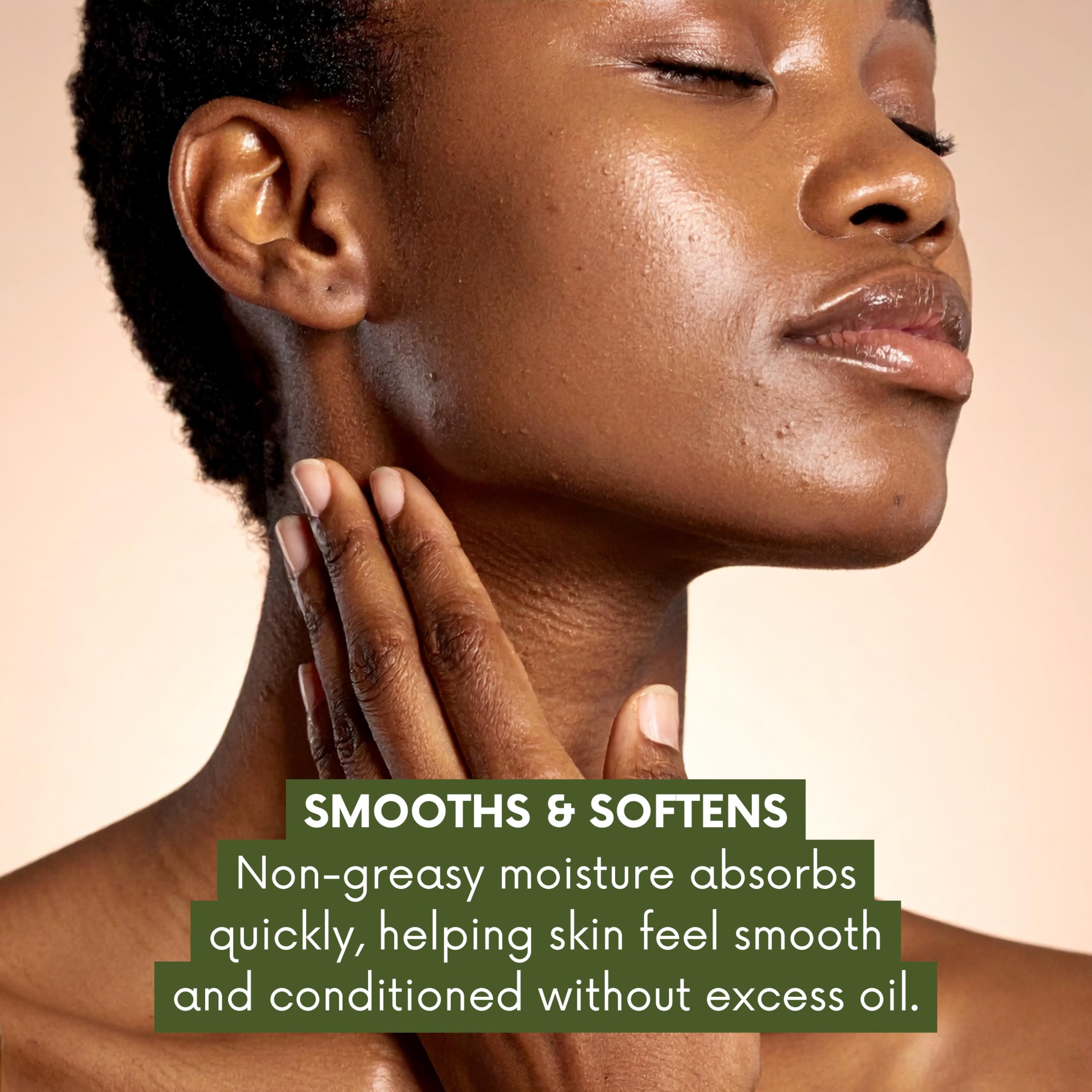 Best of Nature oil texture on palm demonstrating smooth, non-greasy feel