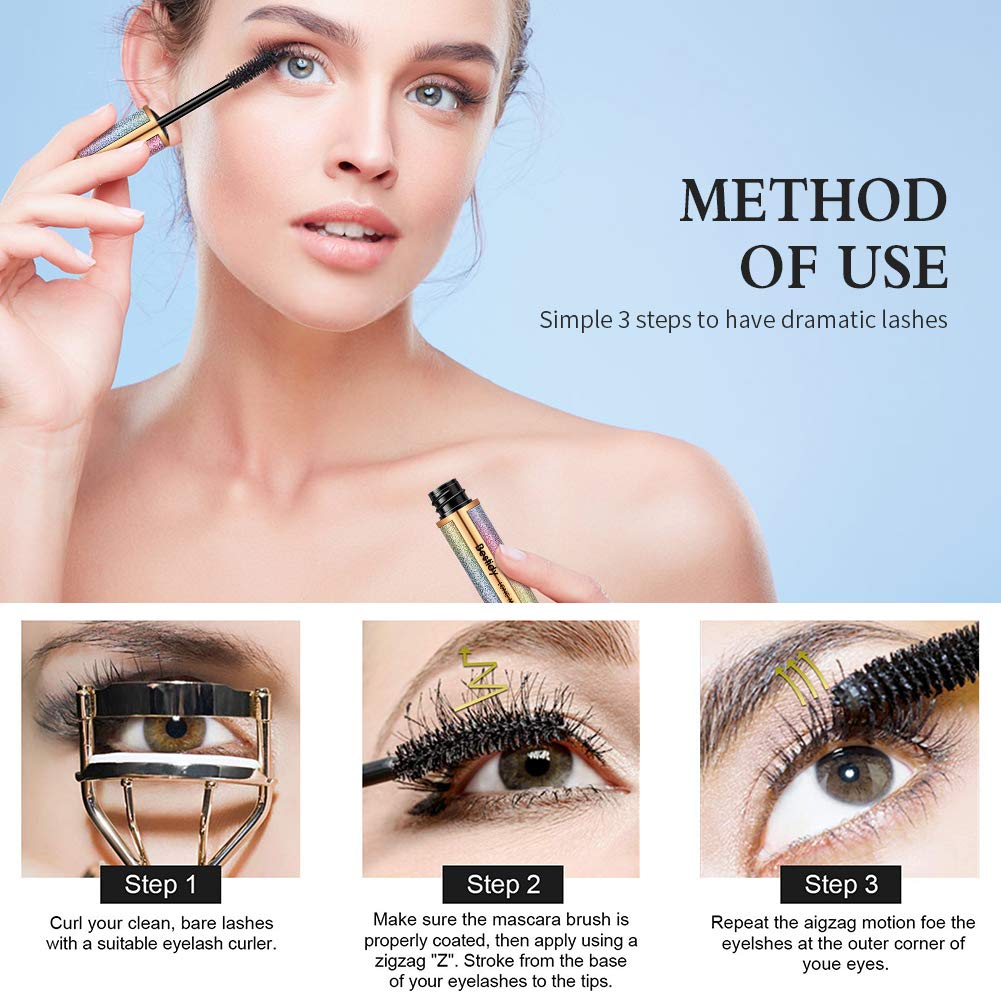 Bestidy lifestyle woman wearing mascara outdoors showcasing long-lasting, smudge-resistant benefit
