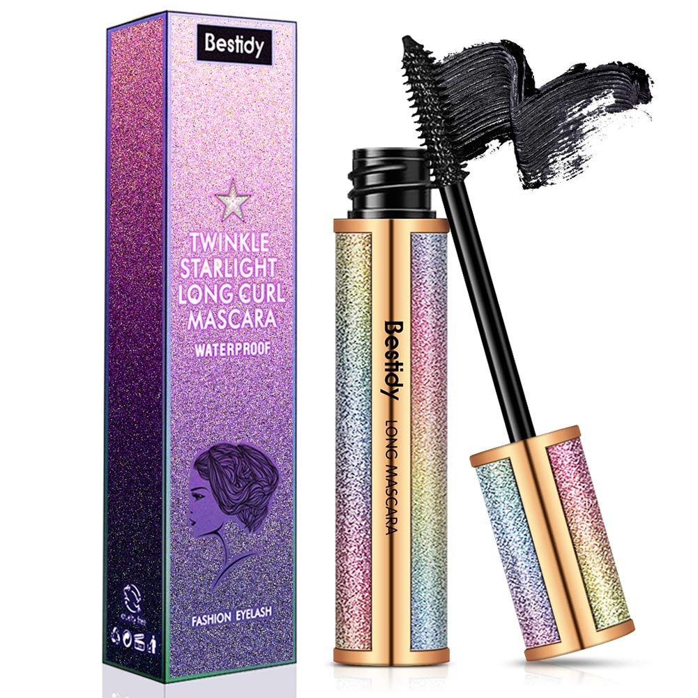Bestidy mascara tube front showing sleek packaging and clear branding for easy identification