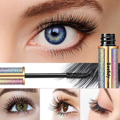Bestidy wand closeup with bristles designed to separate lashes and deposit fibers evenly