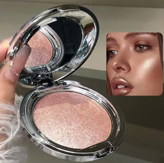 BestLand front compact showing champagne gold shade and elegant packaging benefit: portable glow
