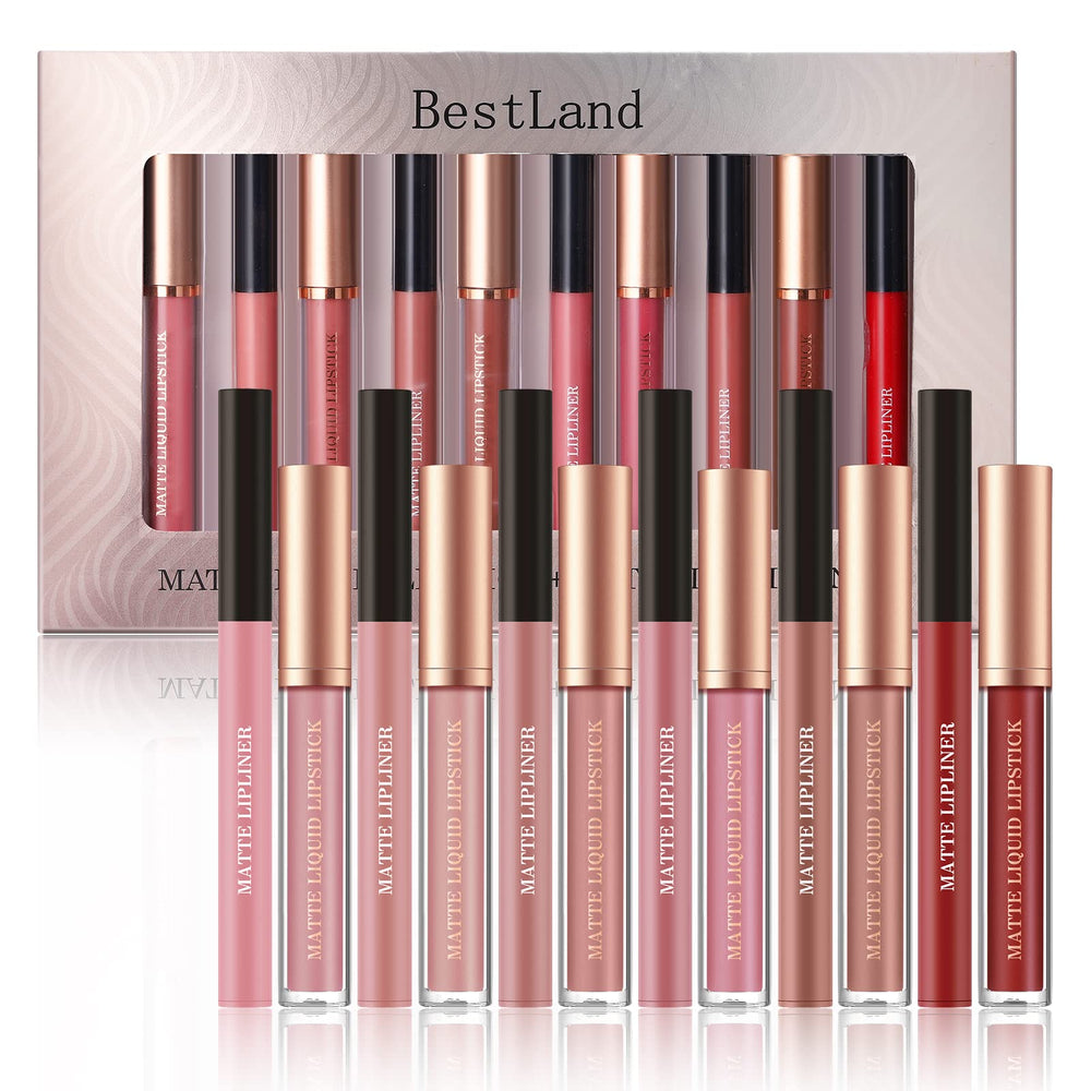 BestLand creamy liquid lipstick texture close-up showing smooth application benefit