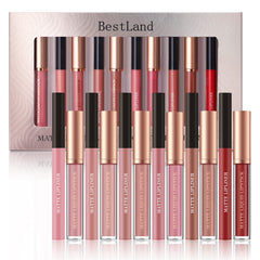 BestLand creamy liquid lipstick texture close-up showing smooth application benefit
